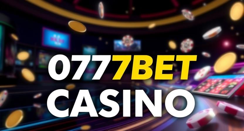 0777BET casino online gaming interface