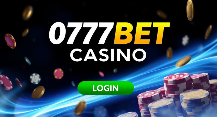 Account dashboard after 0777BET login